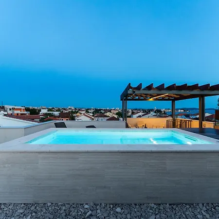 Apartman Shell Sky Luxury Penthouse With Private Pool Zadar