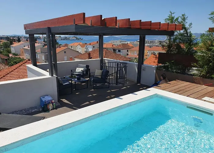 Shell Sky Luxury Penthouse With Private Pool * Zadar